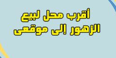 أقرب محل لبيع الزهور إلى الرياض نيوزي 2023